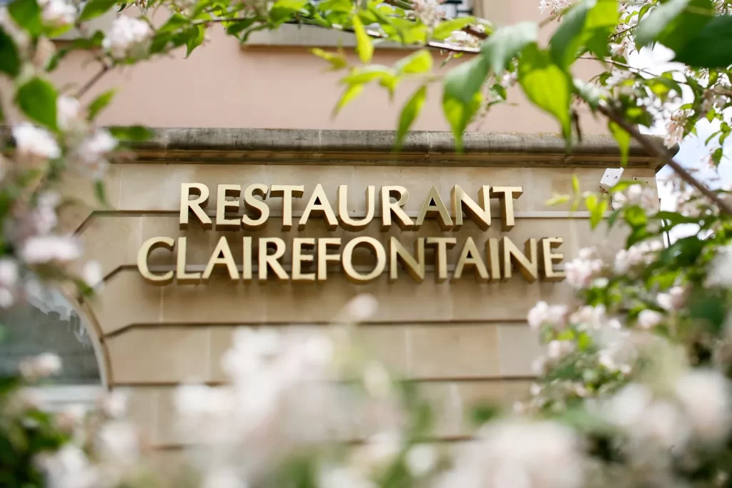Clairefontaine restaurant Luxembourg