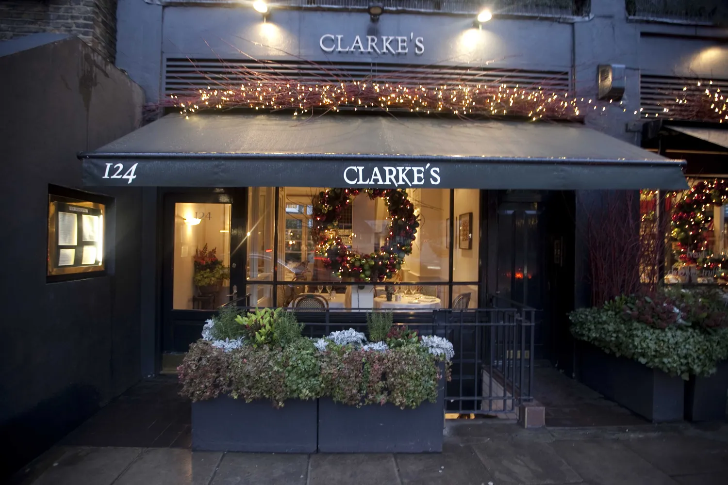 Clarke&#039;s restaurant London