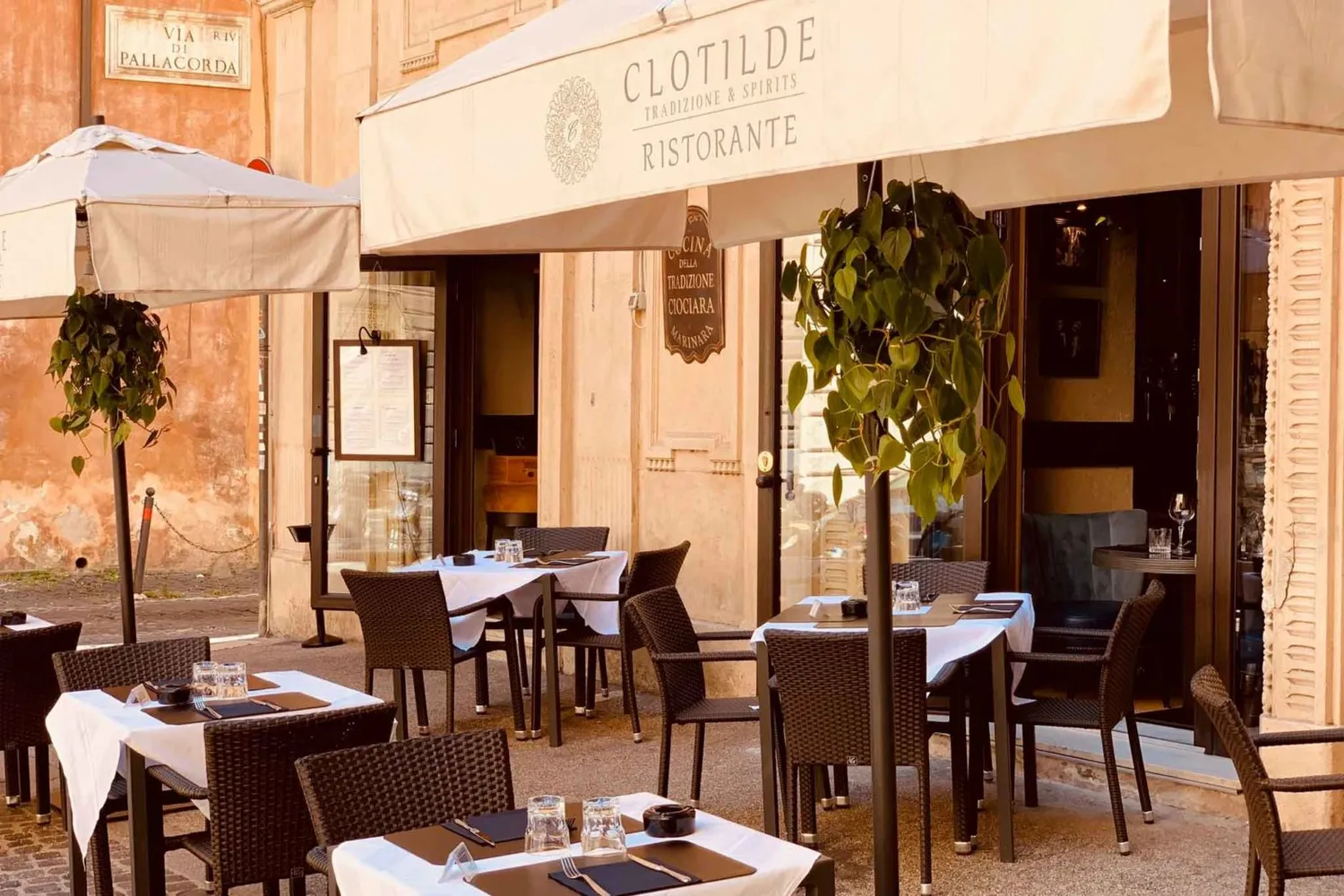 Clotilde restaurant Roma