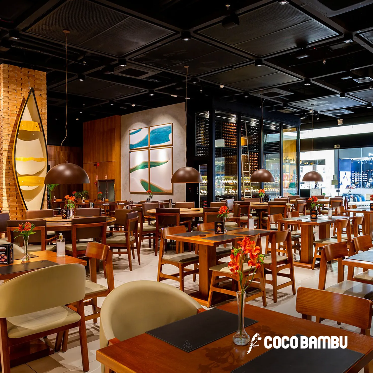 Coco Bambu restaurant Manaus