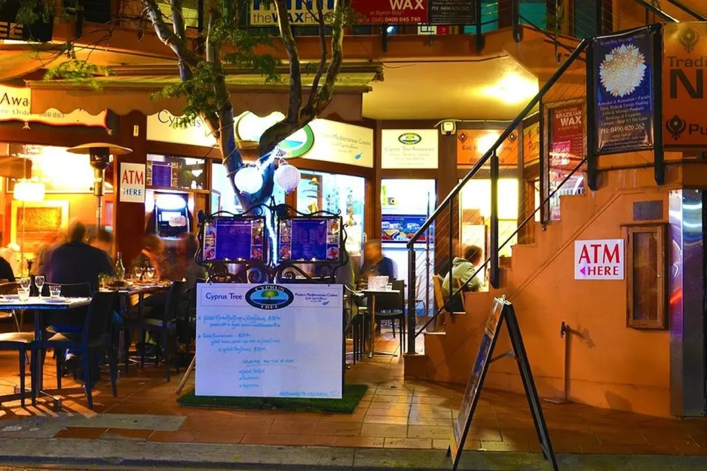 Reservation at CYPRUS TREE restaurant Byron Bay KEYS