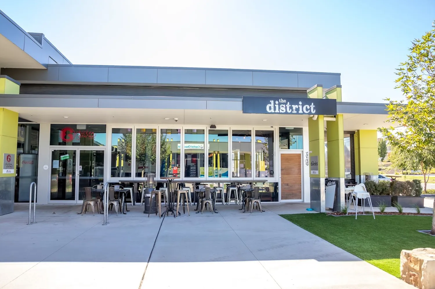 District restaurant Canberra