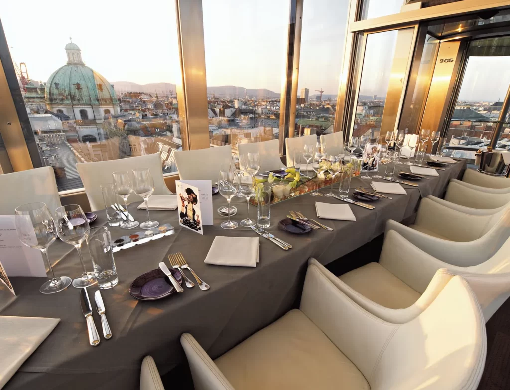 Reservation at Do & Co restaurant Vienna The World Keys