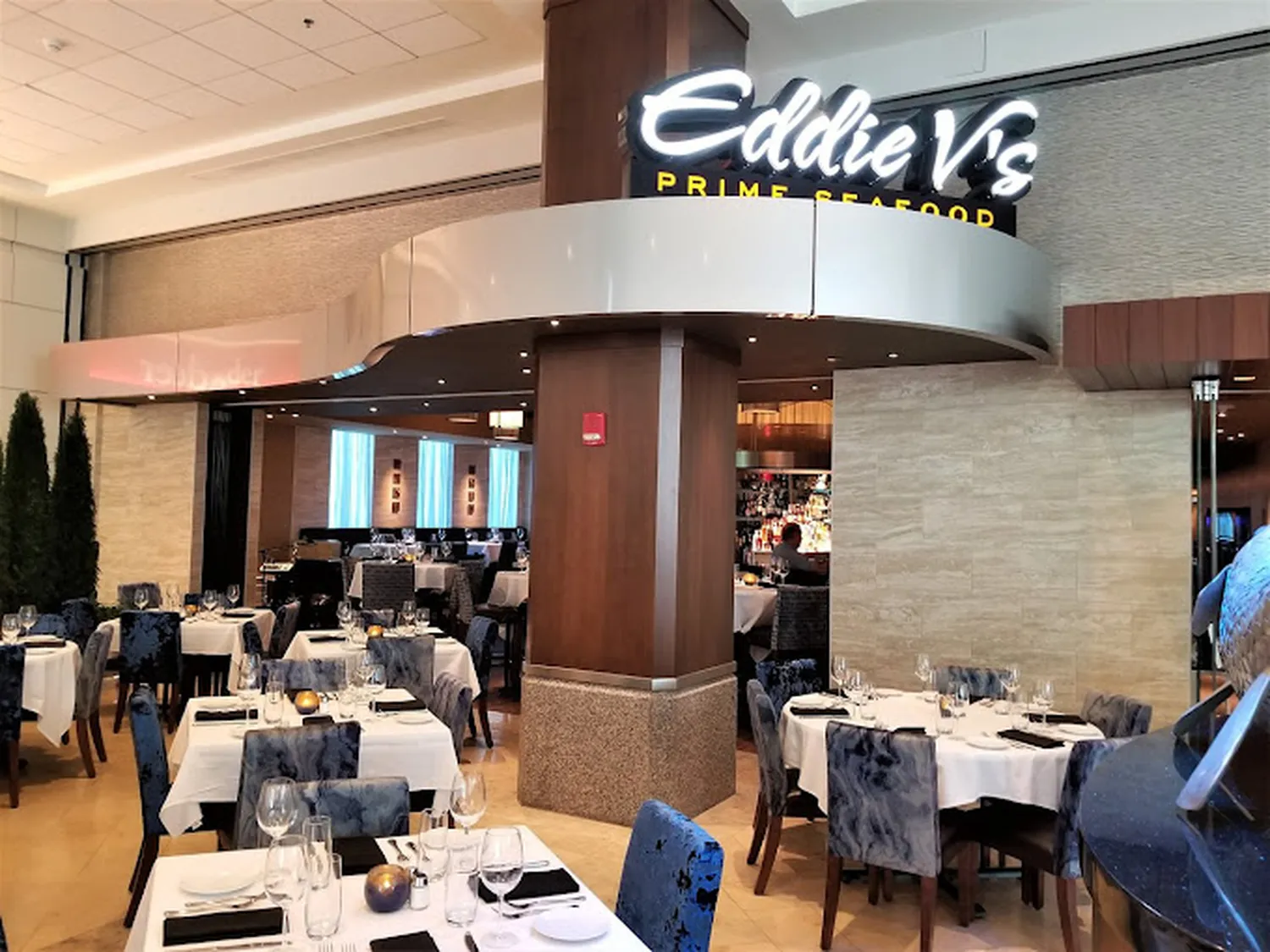 Eddie V's Prime restaurant Boston