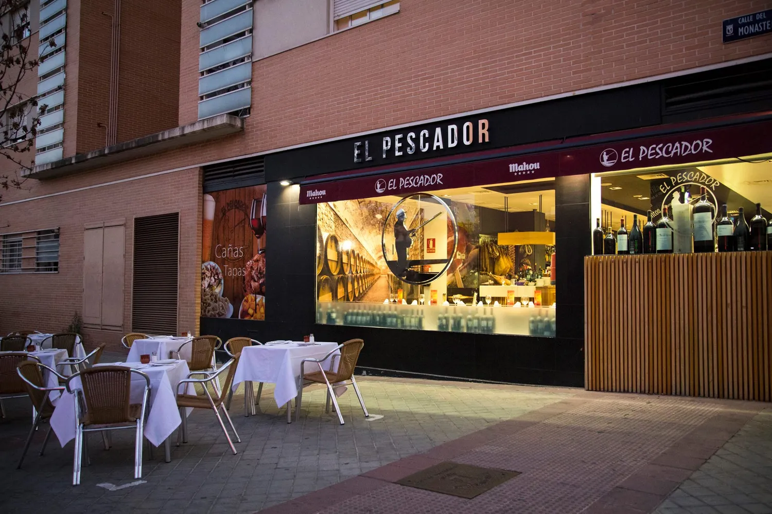 El Pescador restaurant Madrid