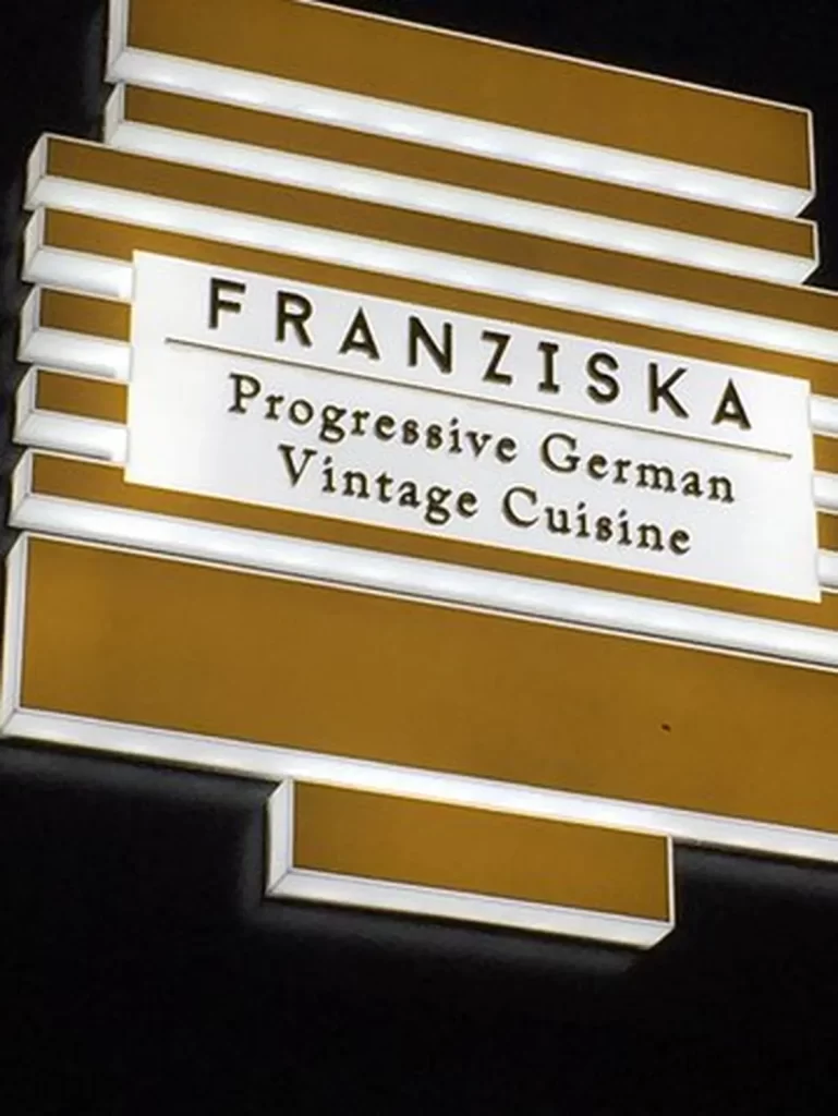 Franziska restaurant Francfort