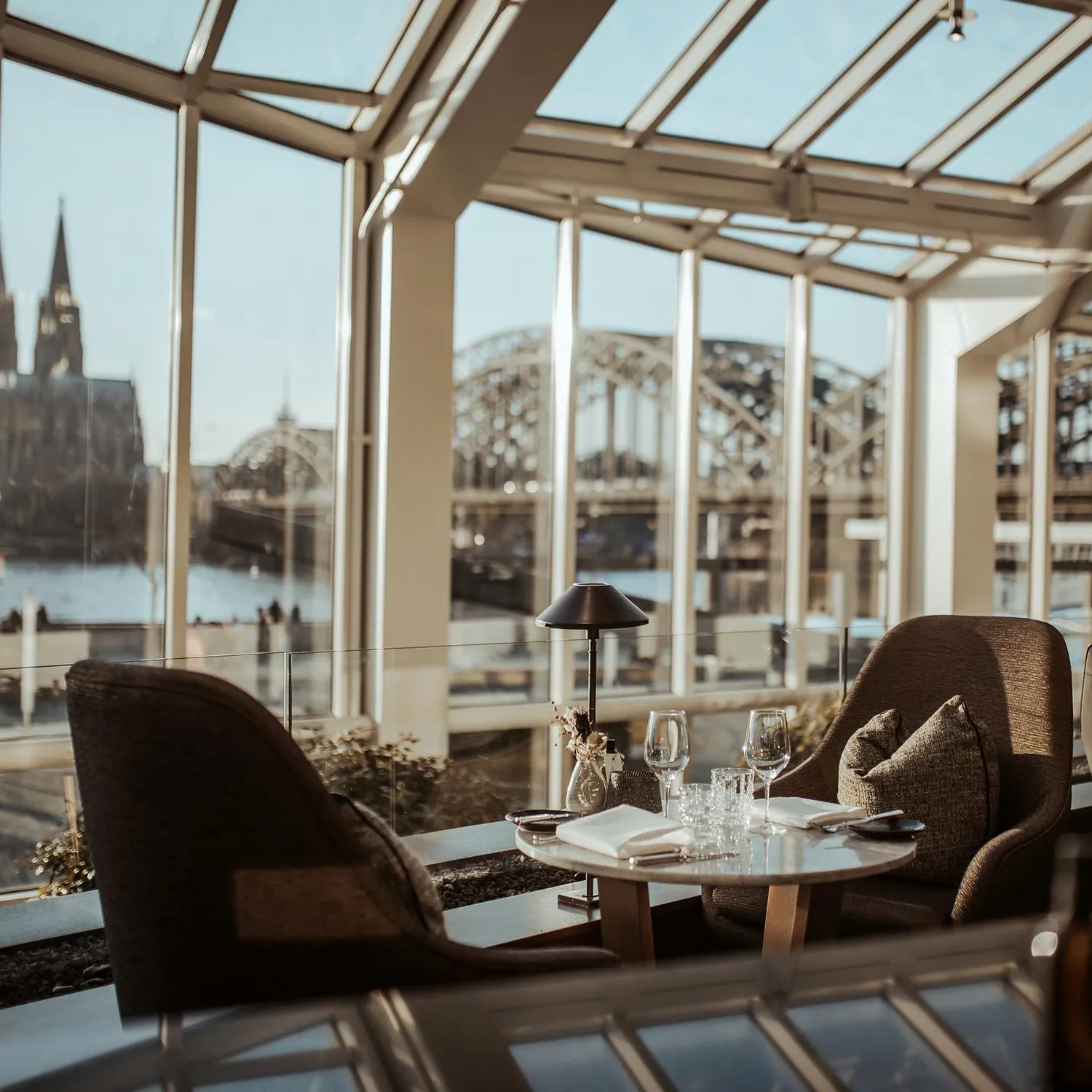 Glashaus restaurant Cologne