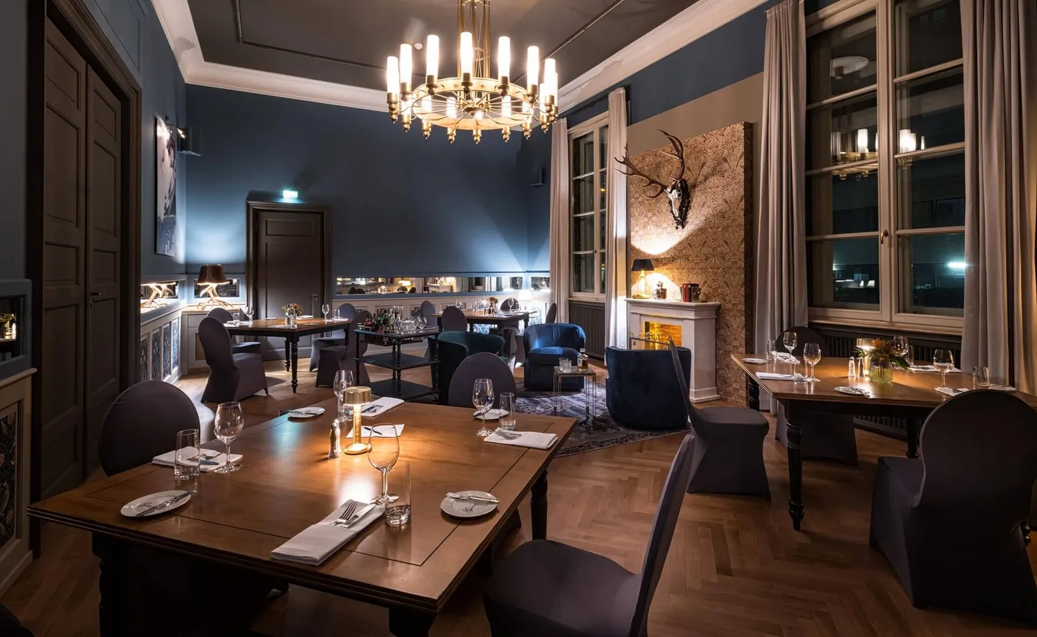 Goldmund im Literaturhaus restaurant Francfort