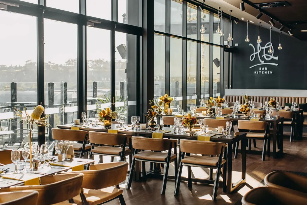 Reservation at HQ bar restaurant Perth KEYS