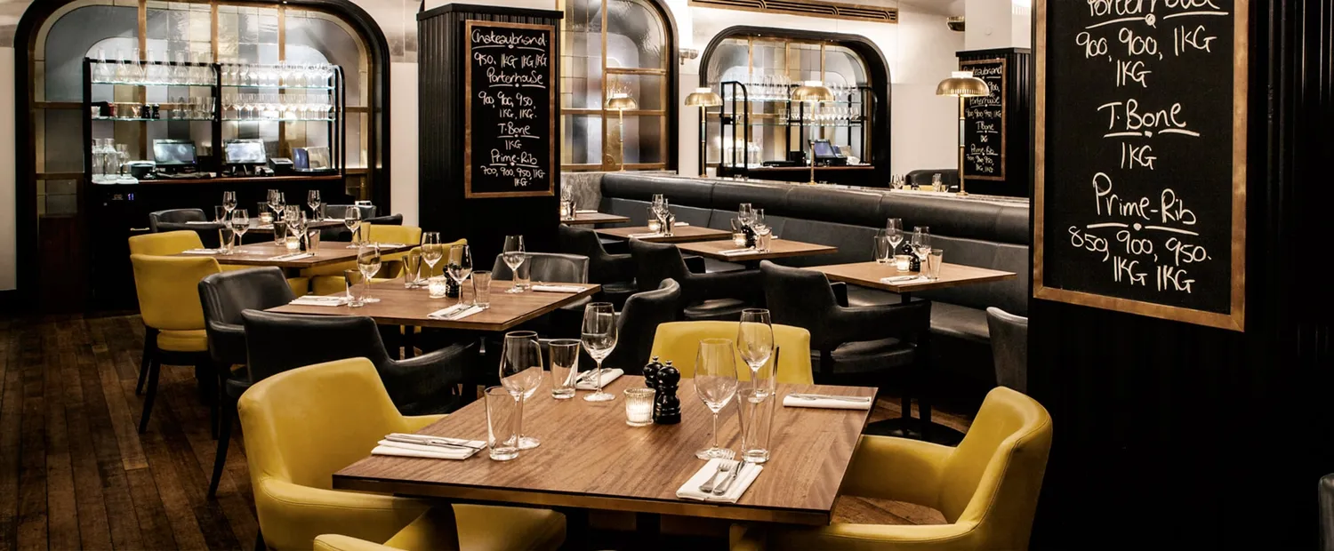 Hawksmoor Knightsbridge restaurant London