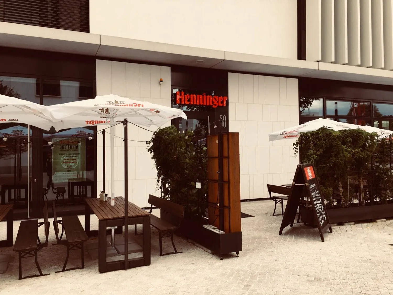 Henninger am Turm restaurant Francfort