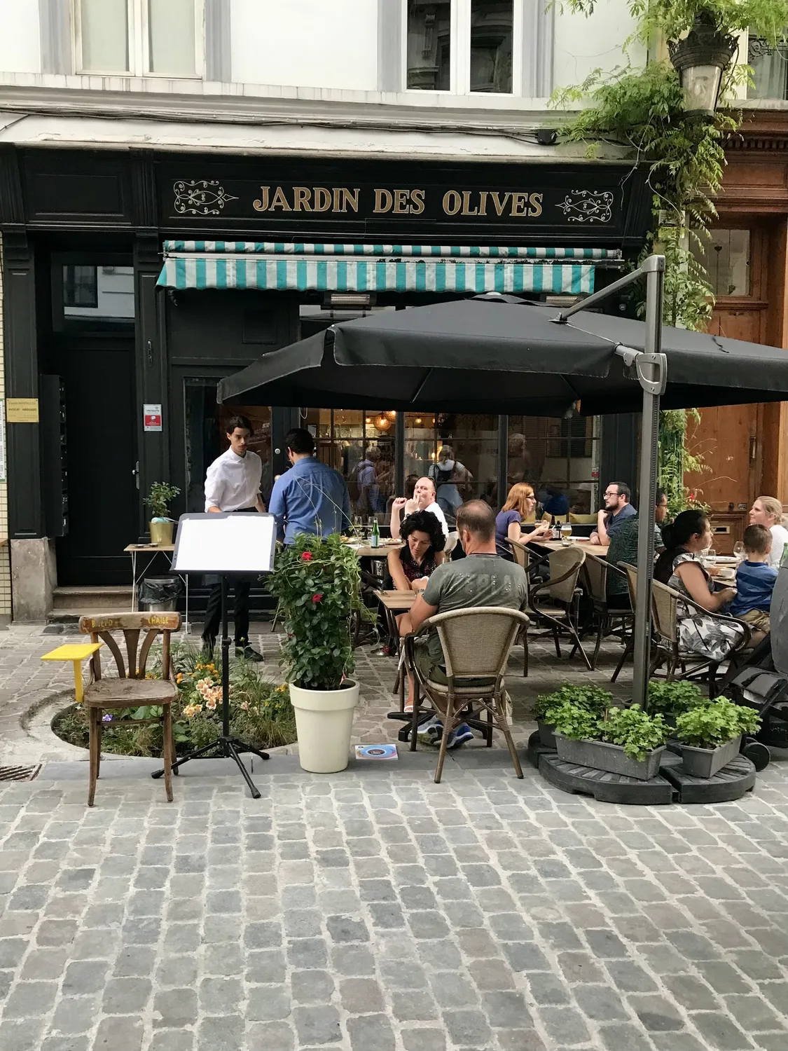 Jardin des Olives Restaurant Brussels