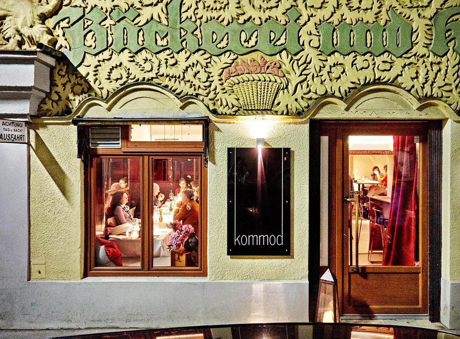 Kommod restaurant Vienna