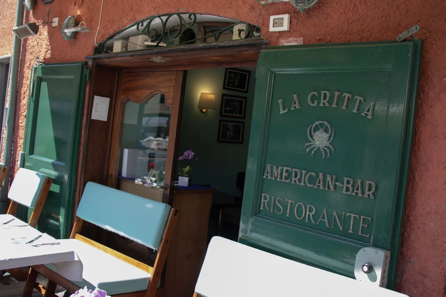 La Gritta restaurant Portofino