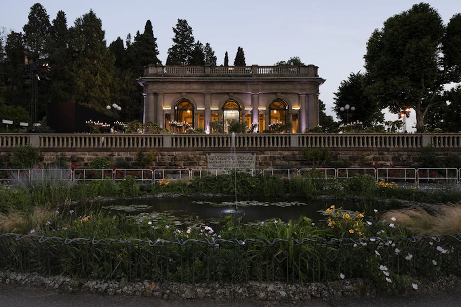 La Loggia restaurant coffee Florence