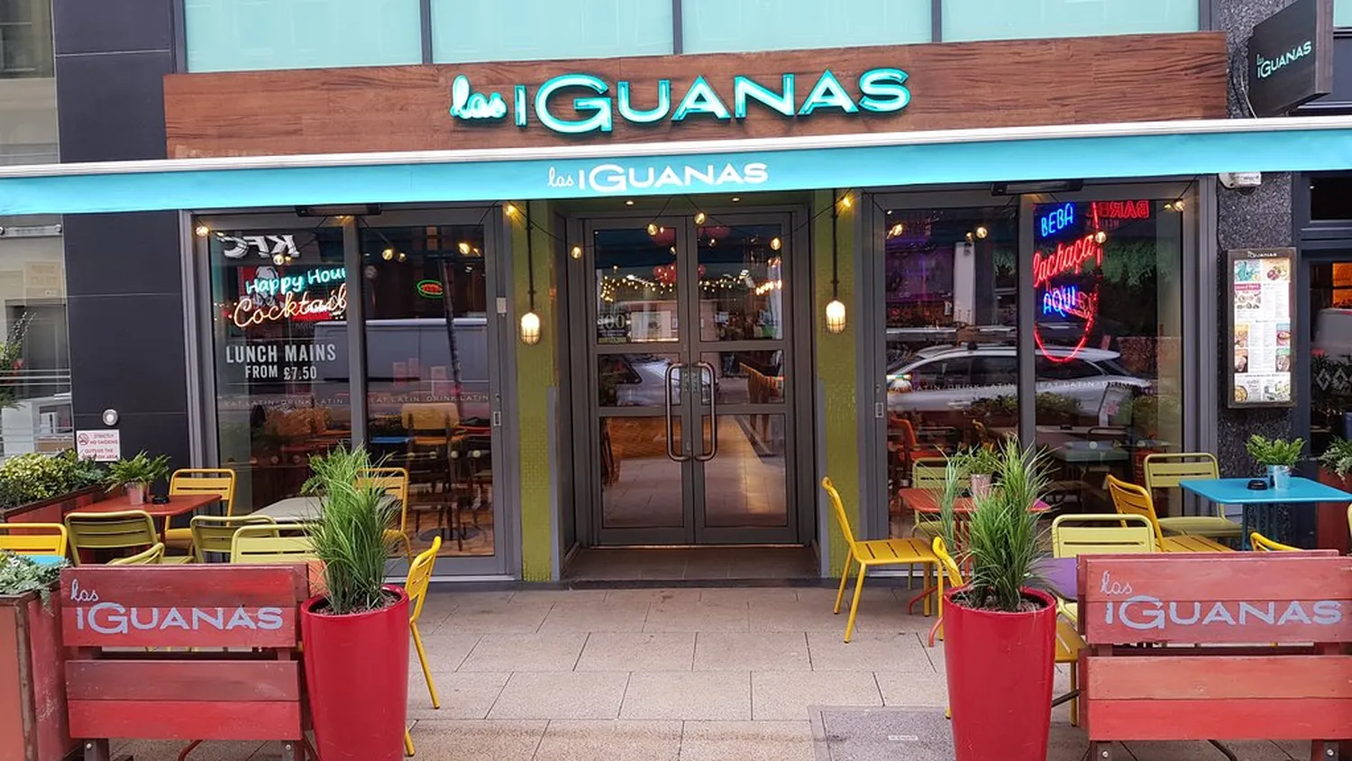 Las Iguanas restaurant Manchester