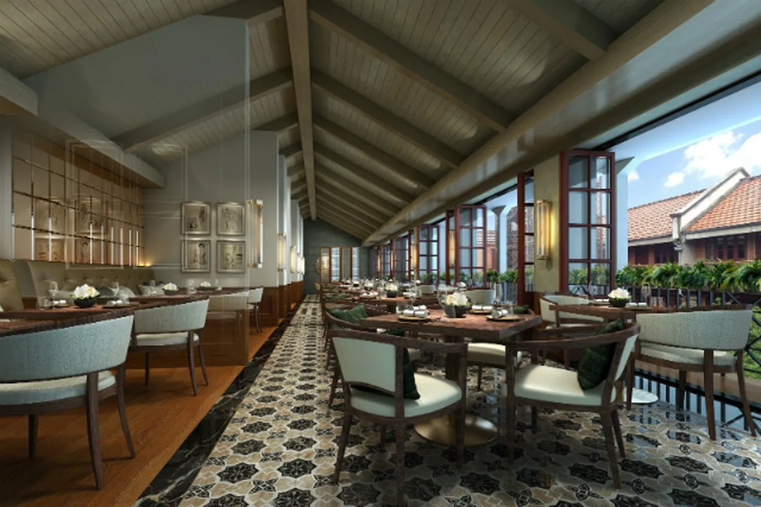 le Comptoir de Pierre Gagnaire Restaurant Shangai