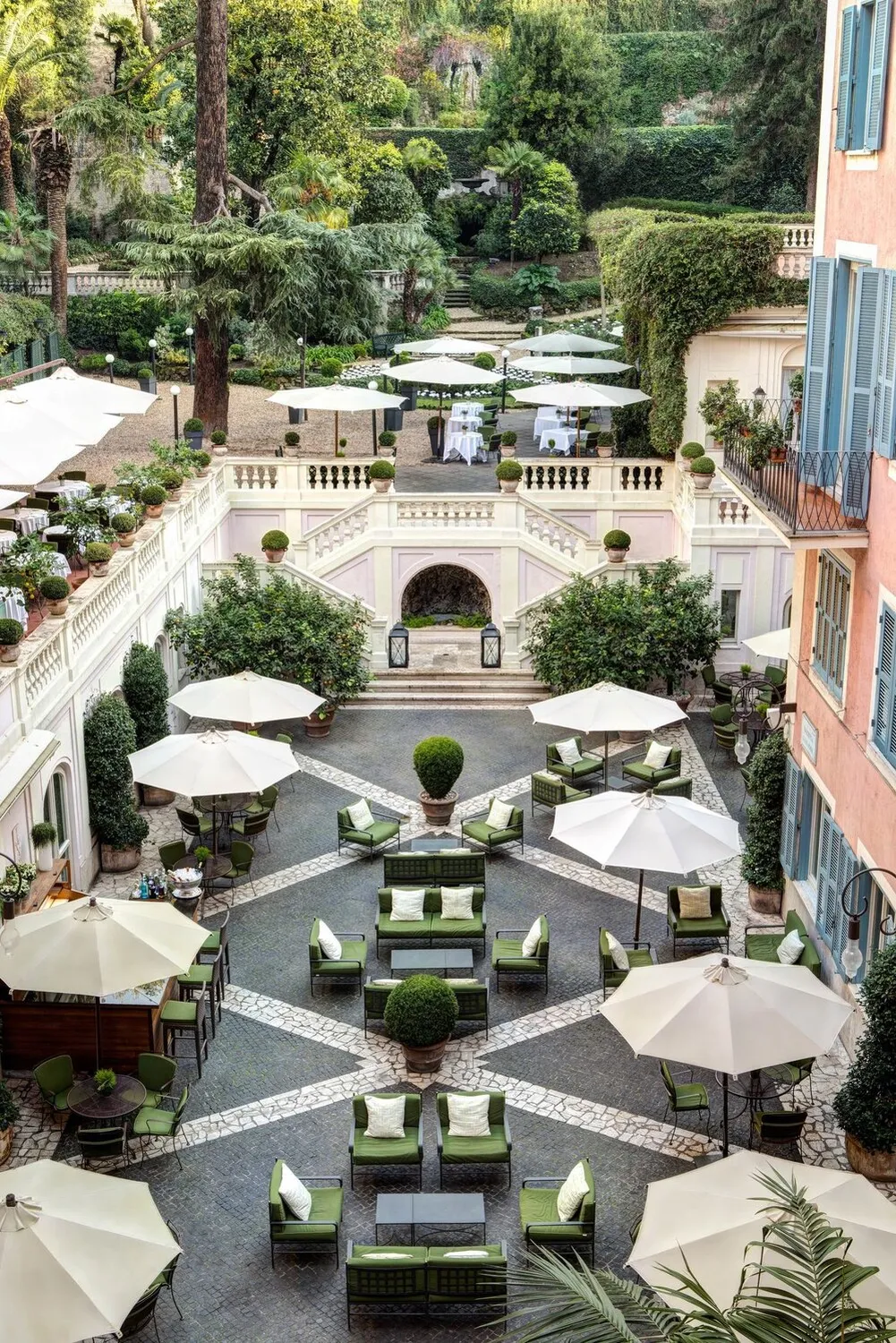 Le Jardin de Russie restaurant Roma