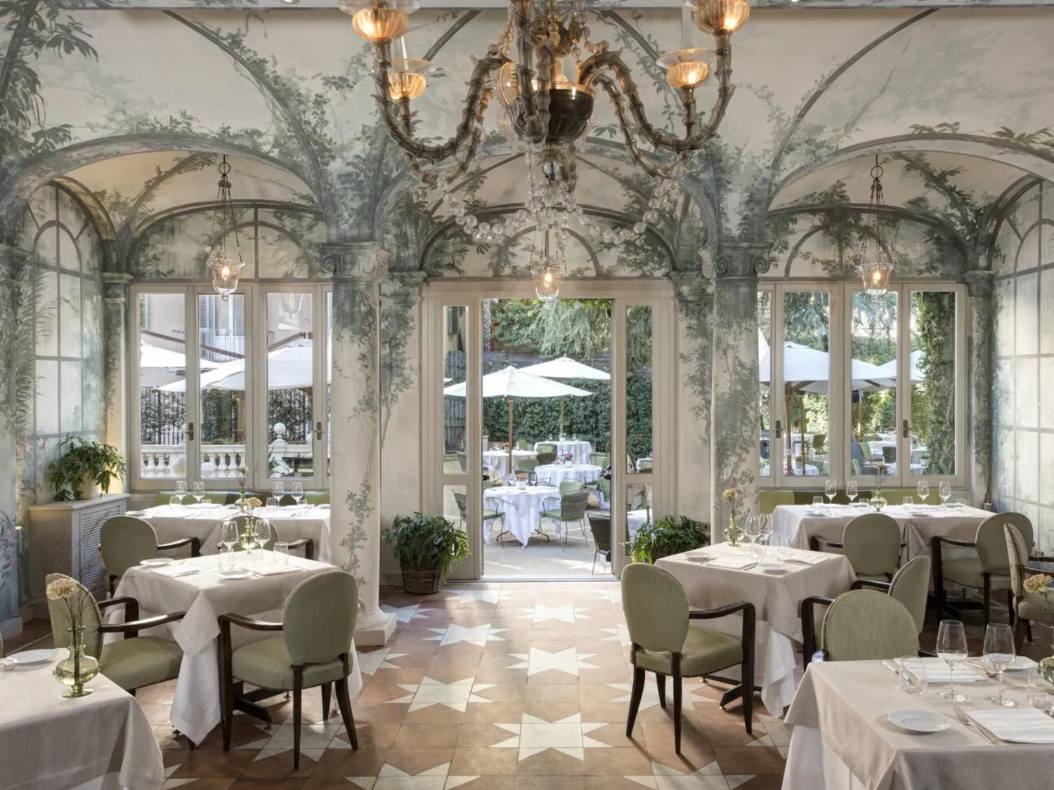 Le Jardin de Russie restaurant Roma