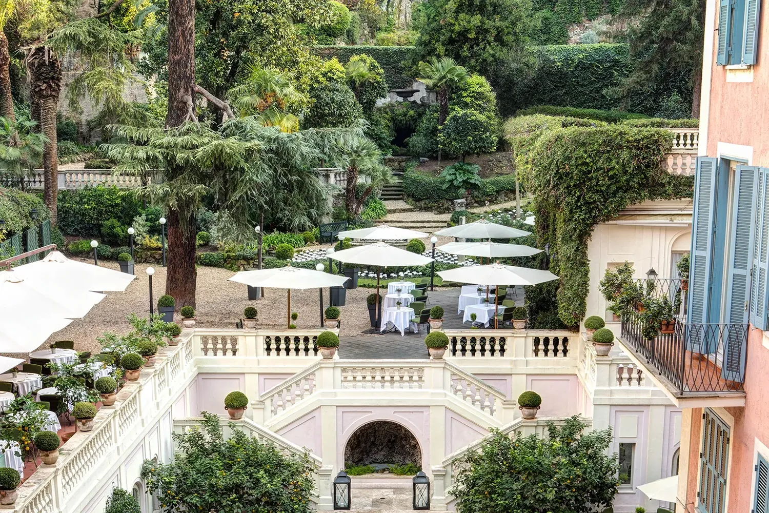 Le Jardin de Russie restaurant Roma