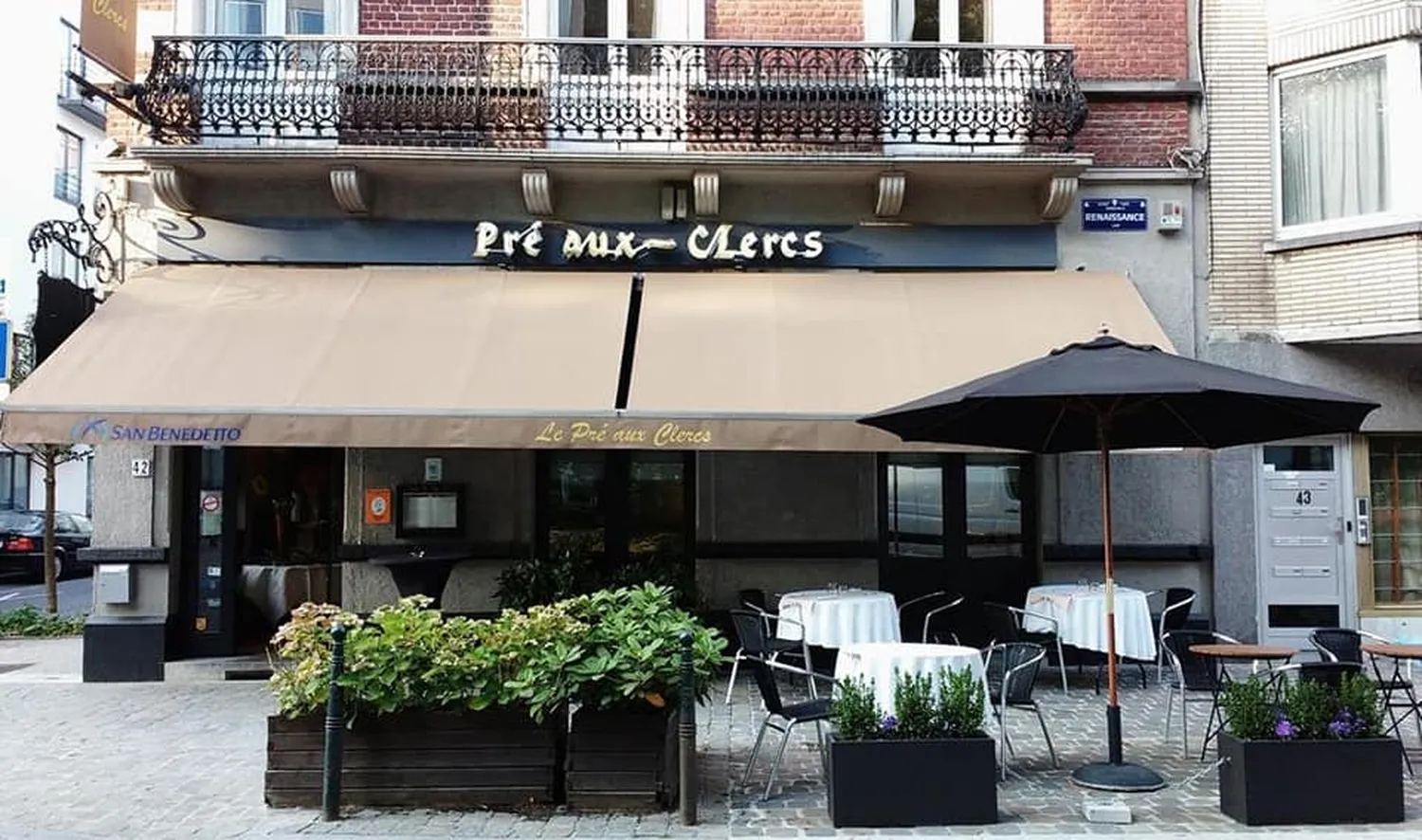 Le Pre Aux Clercs Restaurant Brussels