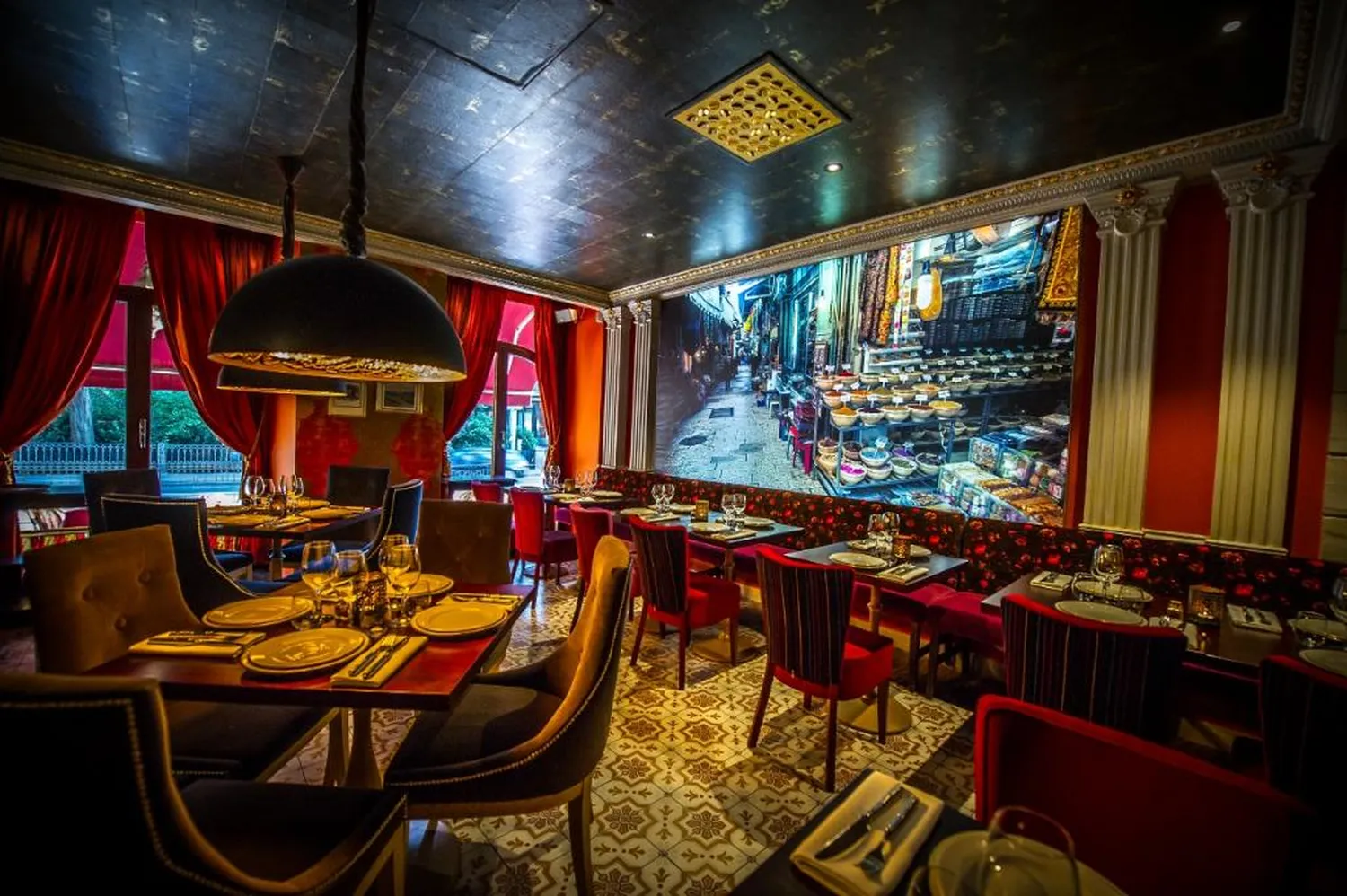 Lebanon Meza restaurant Stockholm
