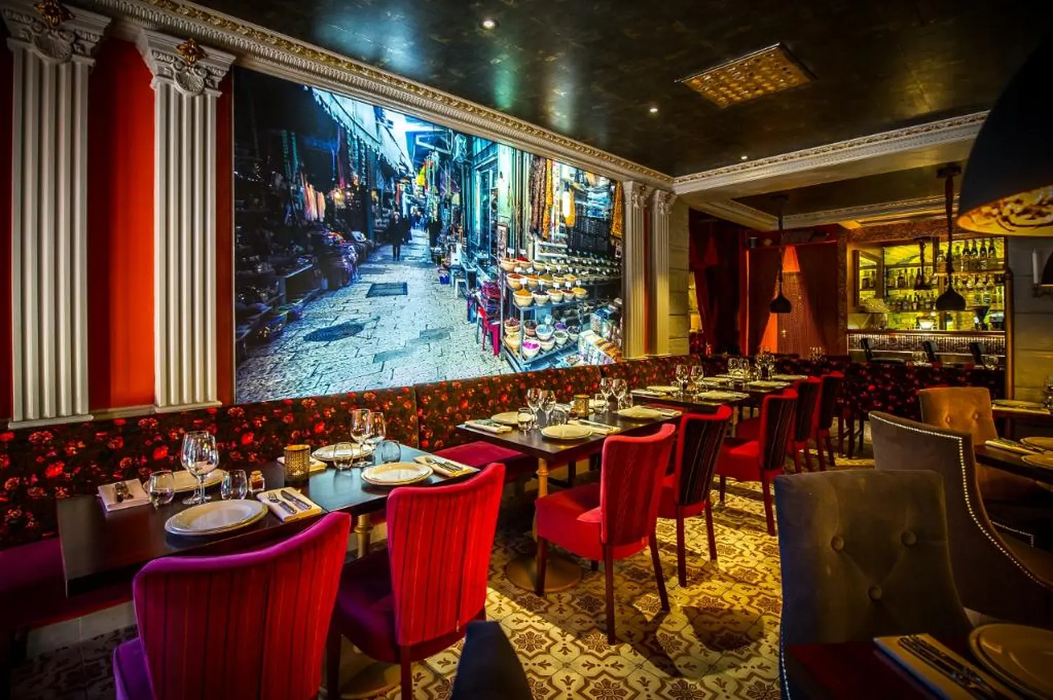 Lebanon Meza restaurant Stockholm