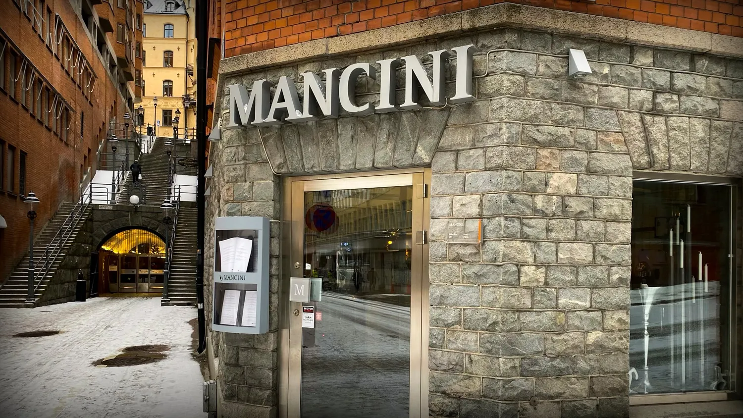 Mancini restaurant Stockholm