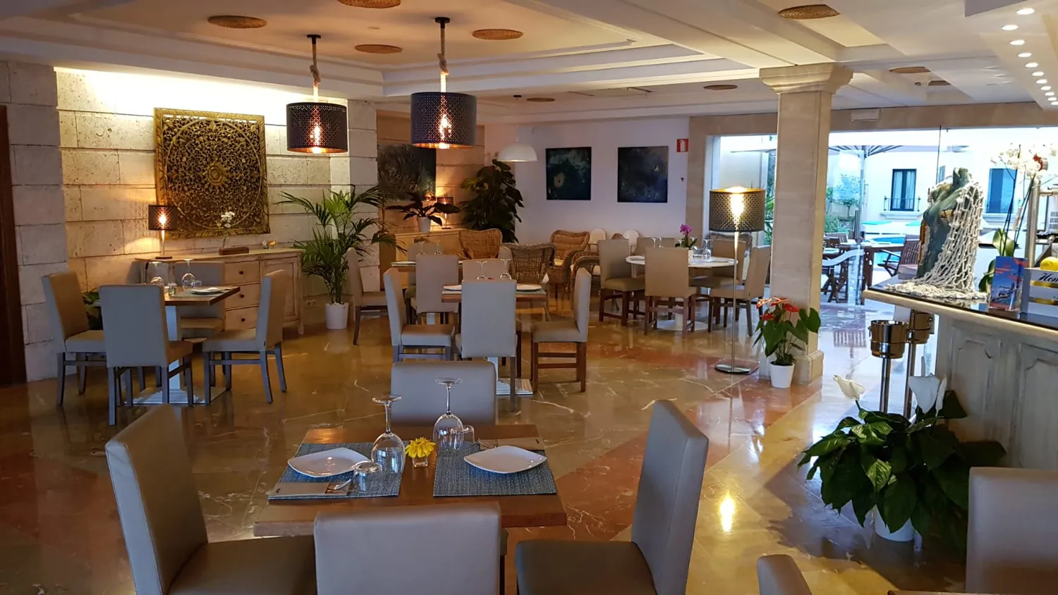 Marenita Beach restaurant Maiorca