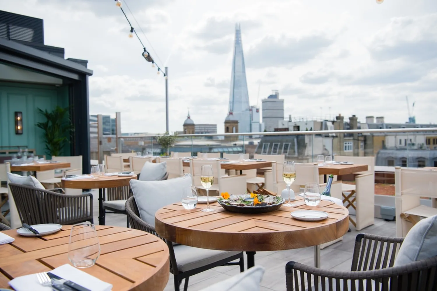 Mercer Roof Terrace restaurant London