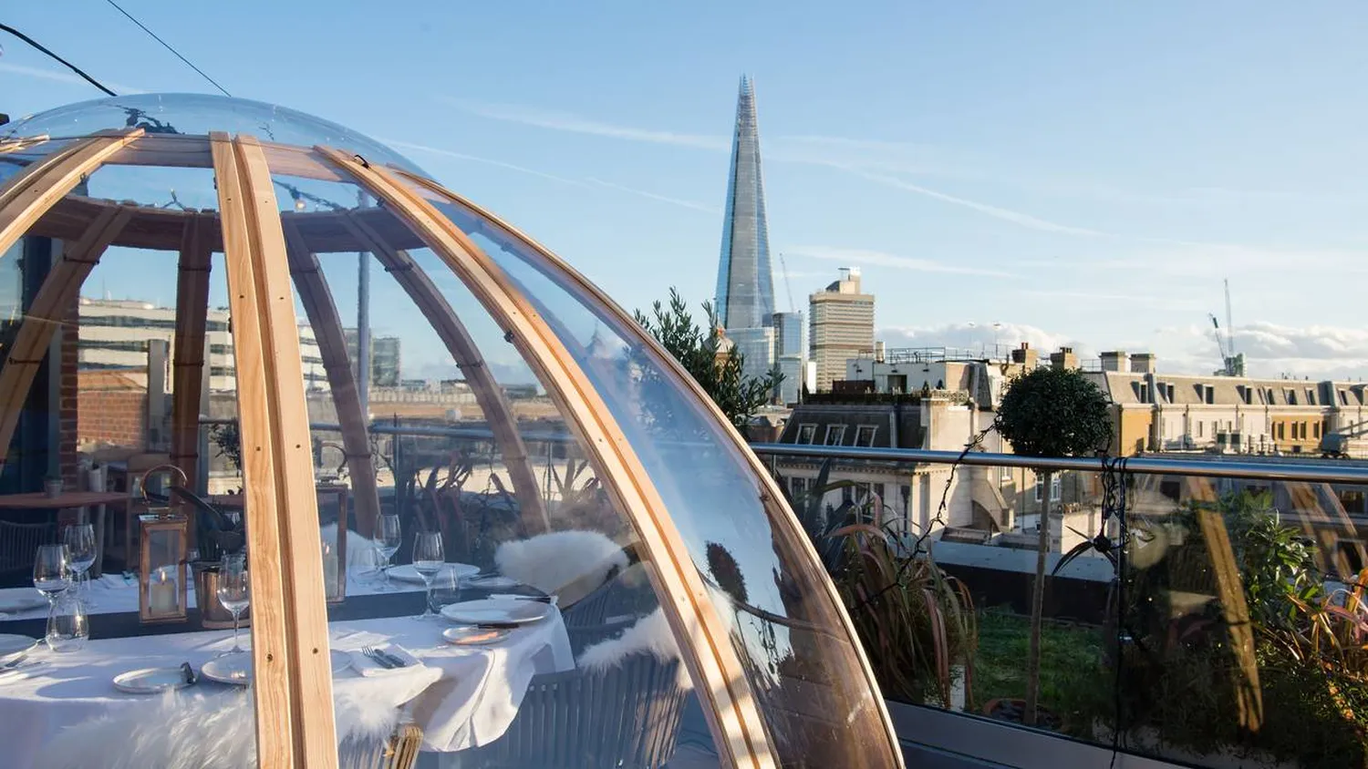 Mercer Roof Terrace restaurant London