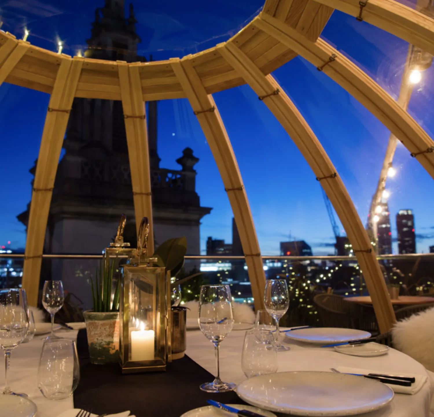 Mercer Roof Terrace restaurant London