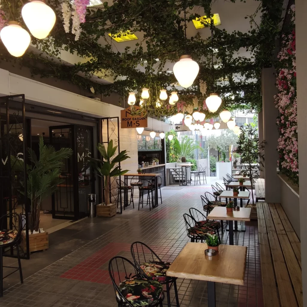 Reservation at MS ROOF GARDEN restaurant Athens KEYS