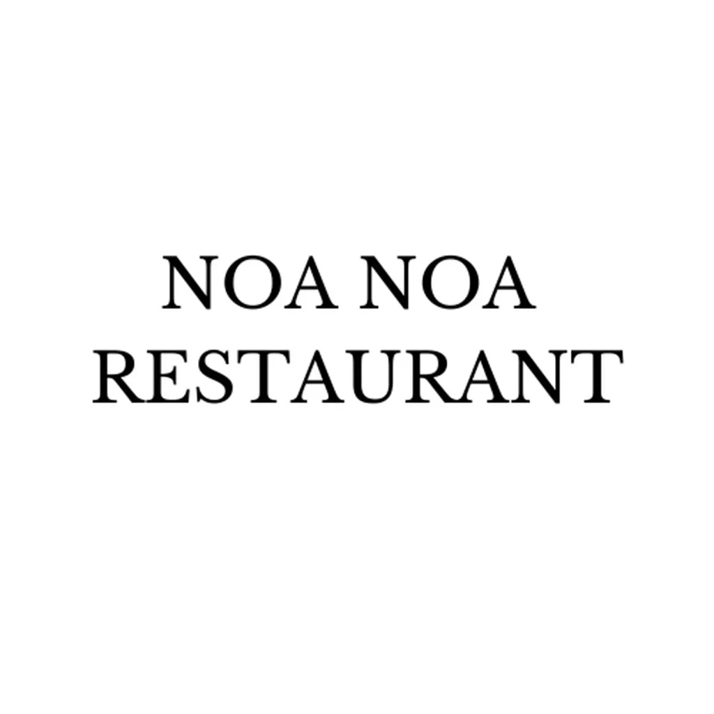 Noa Noa restaurant Bora Bora