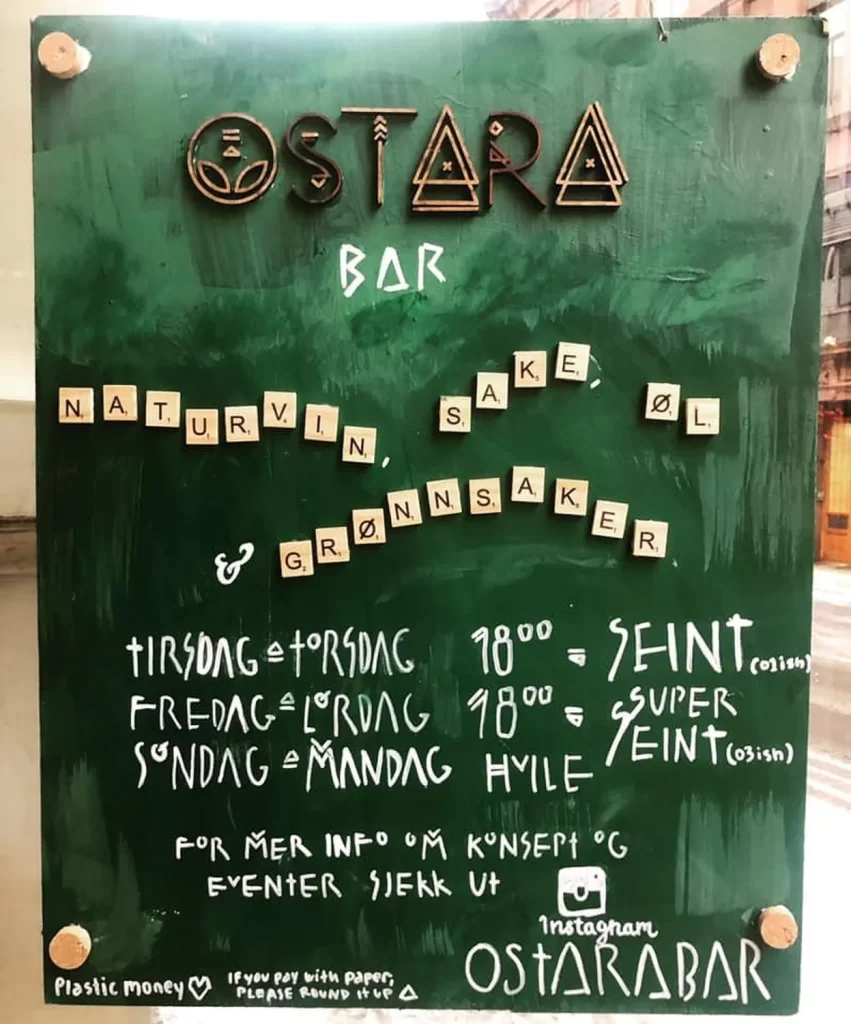 Ostara restaurant Oslo