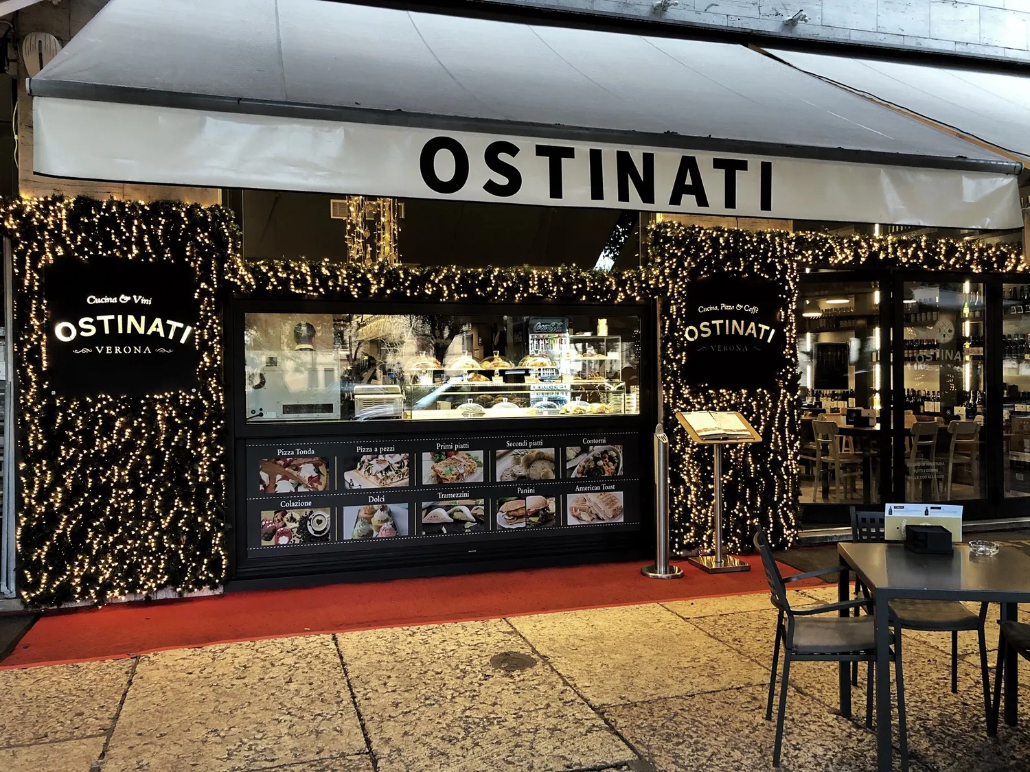 Ostinati restaurant Verona