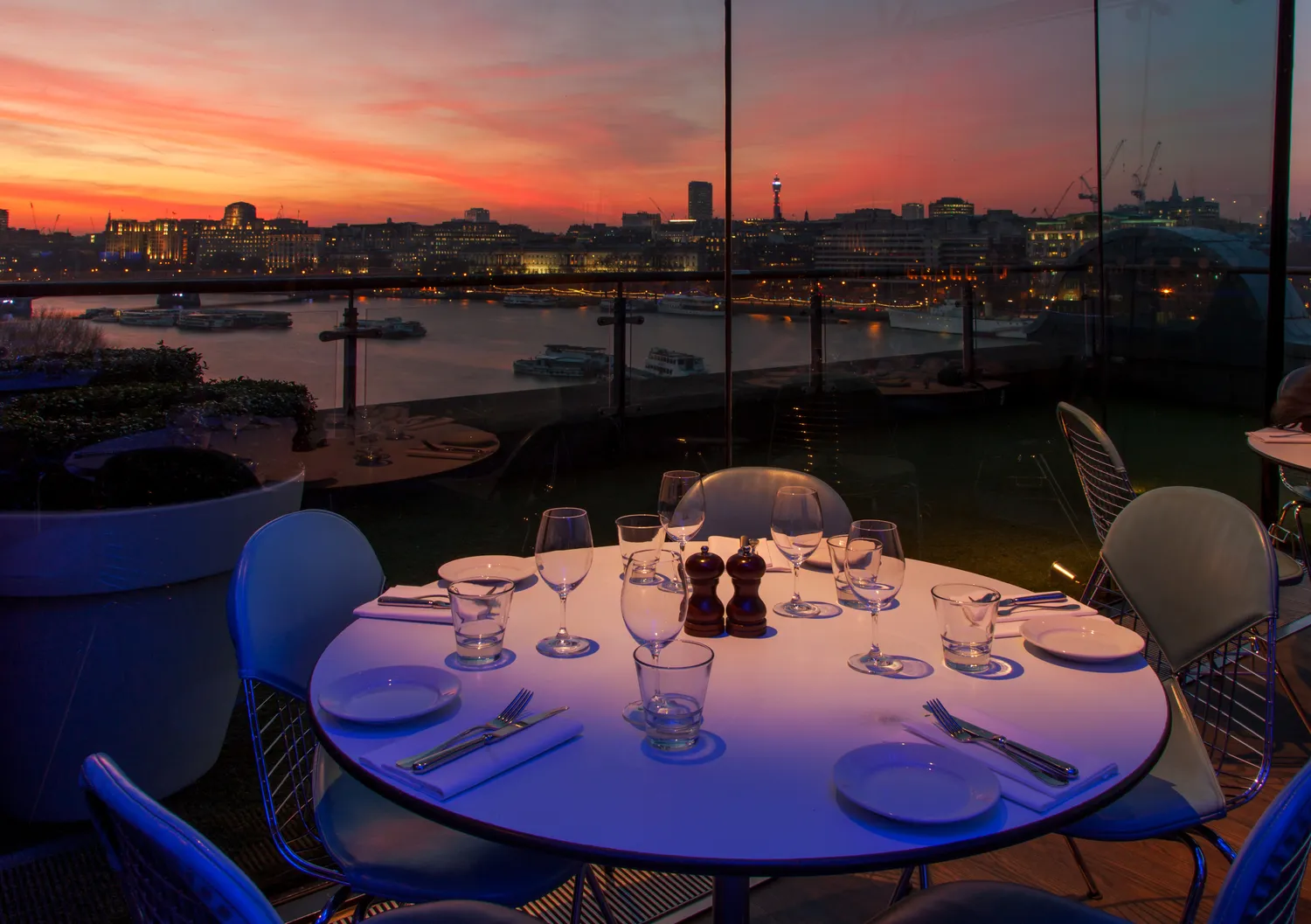 Oxo Tower bar brasserie restaurant London