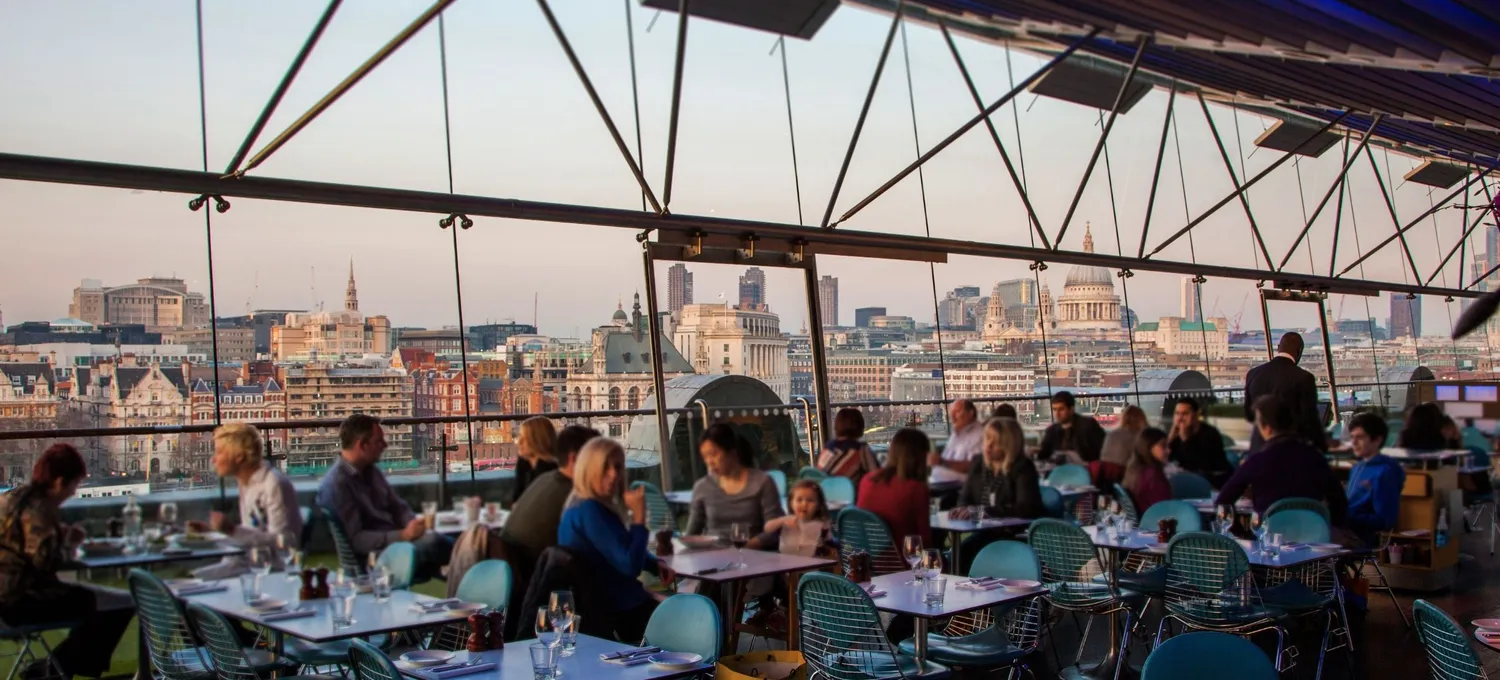 Oxo Tower bar brasserie restaurant London