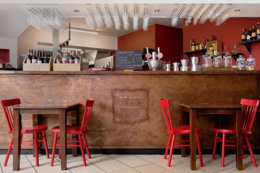 Reservation at PASTA FACTORY restaurant Manchester