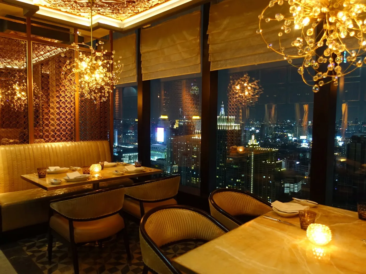 Penthouse steakhouse restaurant Bangkok