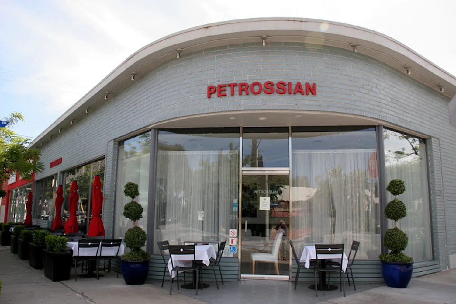 Petrossian restaurant Los Angeles