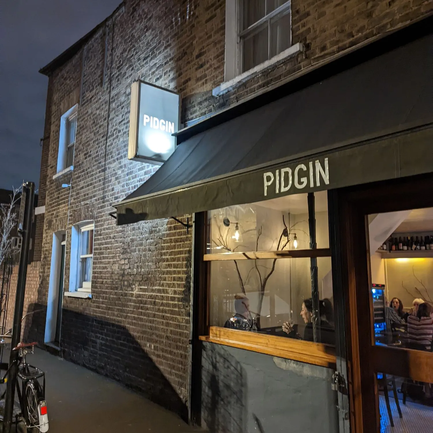 Pidgin restaurant London