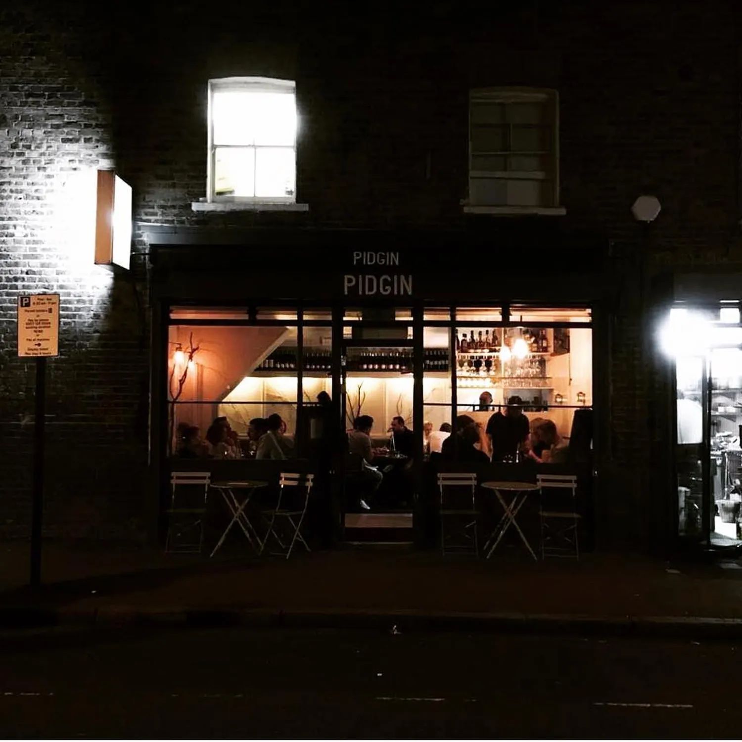 Pidgin restaurant London