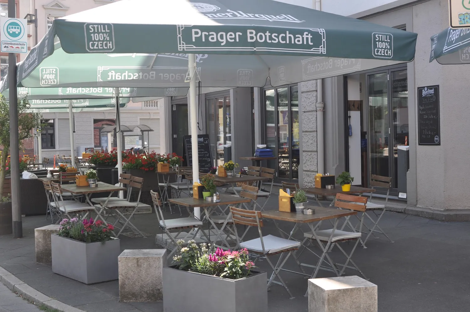 Prager Botschaft restaurant Francfort