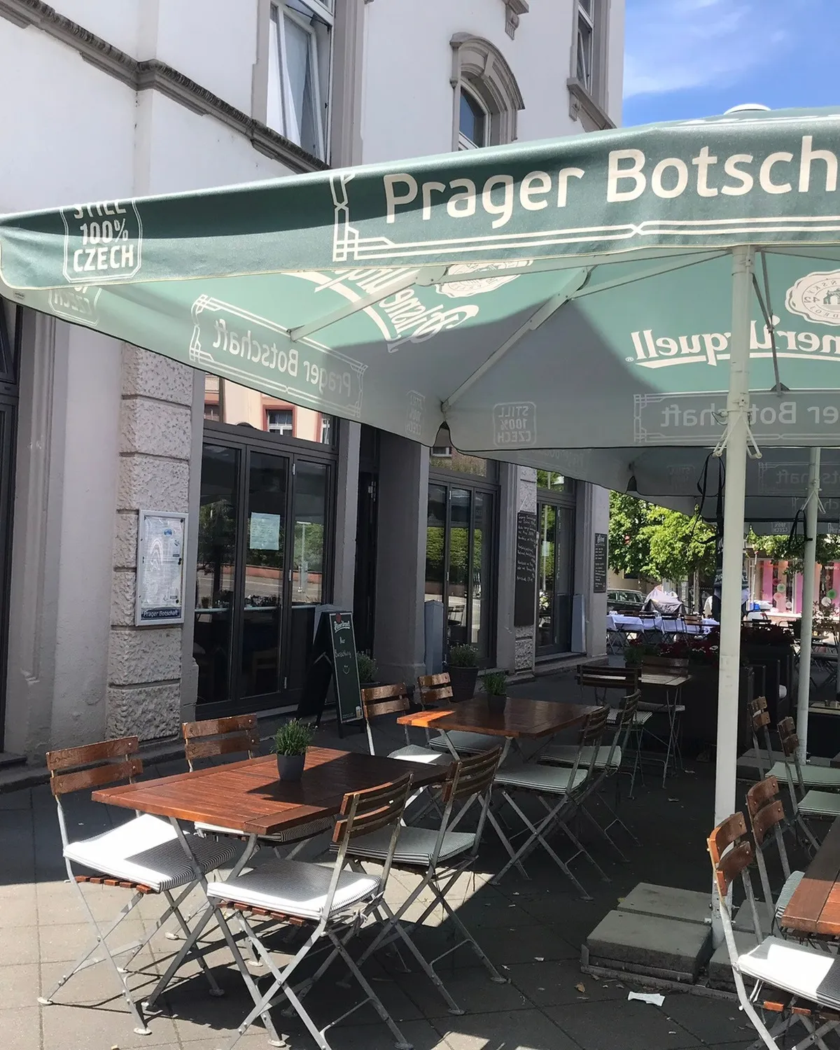 Prager Botschaft restaurant Francfort