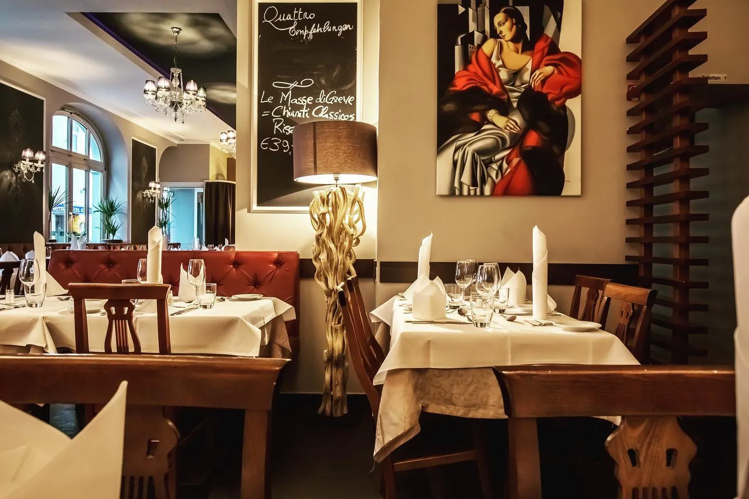 Quattro restaurant Francfort