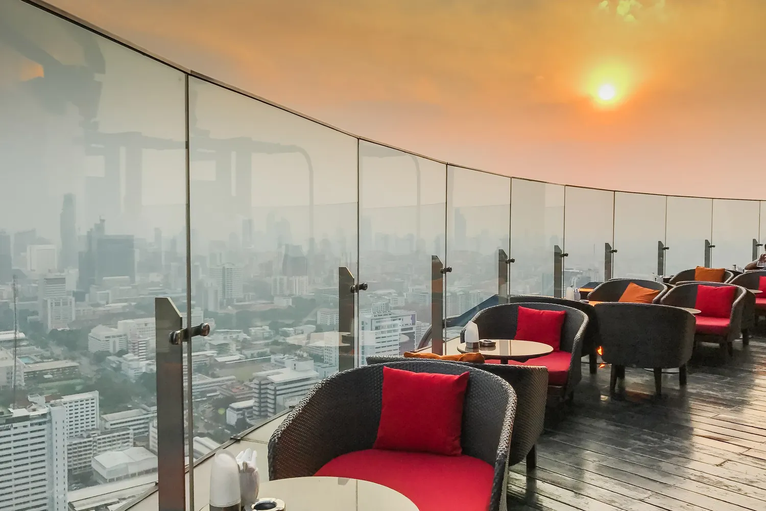 Red Sky restaurant Bangkok