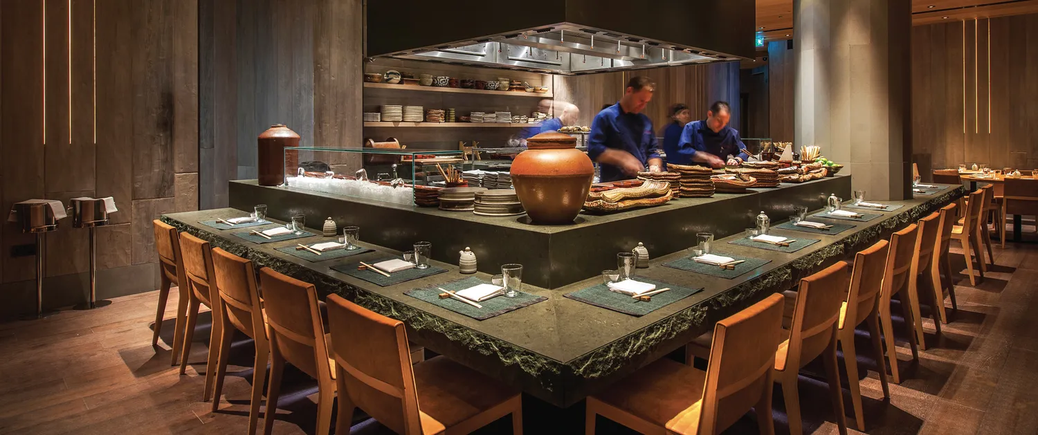 Roka Canary Wharf restaurant London