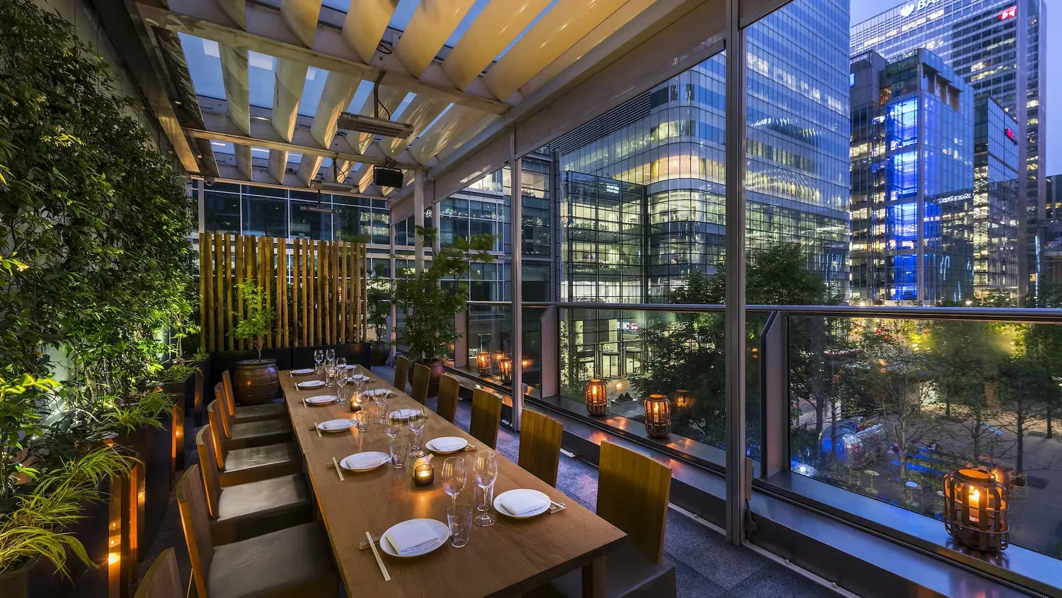 Roka Canary Wharf restaurant London