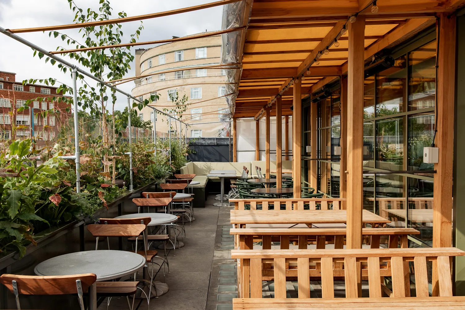 Roof Garden at Pantechnicon